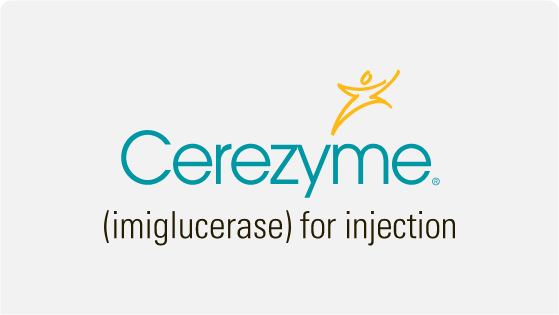 Cerezyme (imiglucerase) for injection logo.