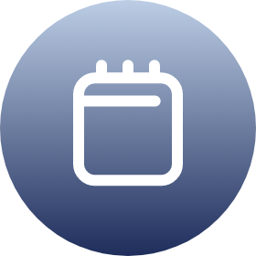Icon of a calendar.