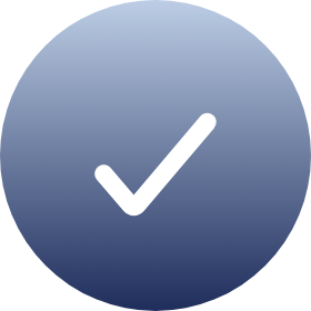 Icon of a checkmark.