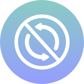 Icon representing non-relapsing secondary progressive MS (nrSPMS).