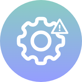 Icon representing cognitive dysfunction.