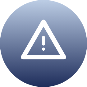 Icon representing a caution/warning.