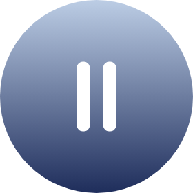 Icon showing a pause symbol, indicating a break or halt.