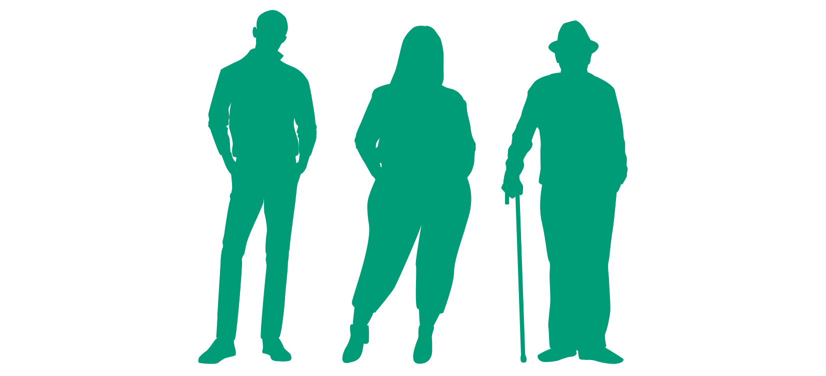 Illustration of adults aged 18 years and older.