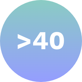Icon representing over 40 types of LSDs. 