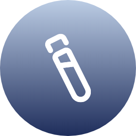 Icon representing a vial.